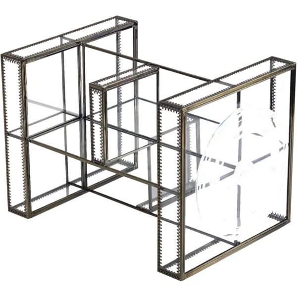 Vintage Glow Antique 360 Degree Rotating Makeup Organizer,4-Tier Spinning - Image 3