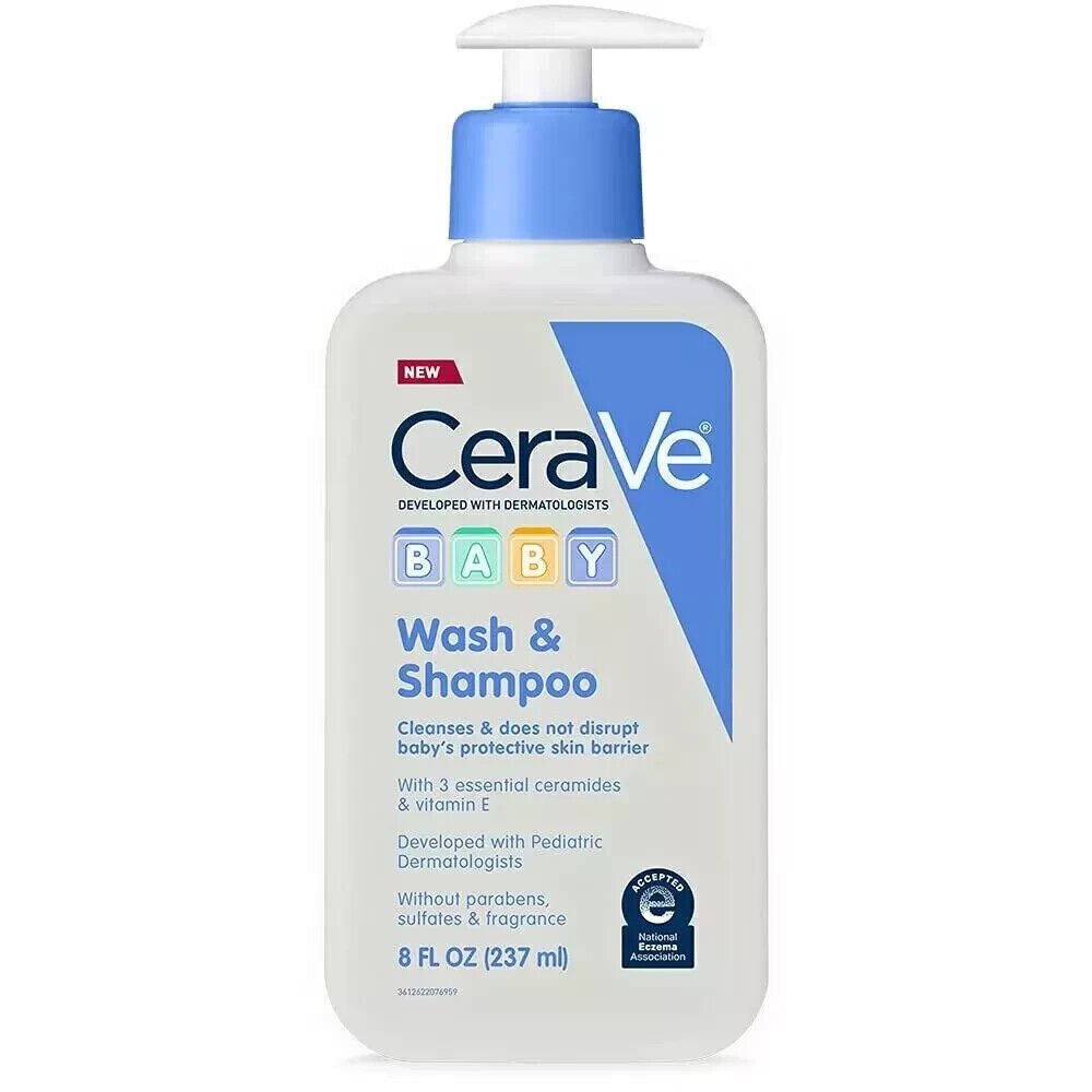 57_16c0b712-9cdb-4722-ab27-7e8c97511942 CeraVe Baby Wash & Shampoo | 2-in-1 Tear-Free 8 oz. - Image 1