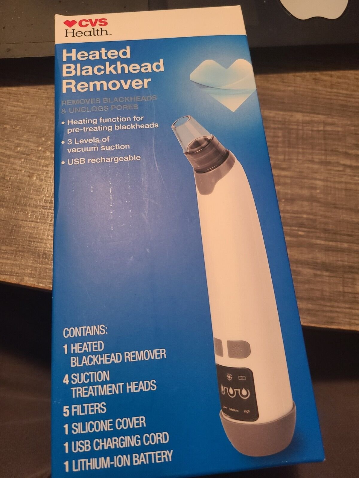 57_23976c62-cafb-4346-b56c-9d4e92c50c56 cvs health heated blackhead remover - Image 1
