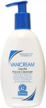 Vanicream Gentle Facial Cleanser with Pump Dispenser 8 oz