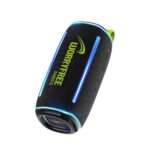 Worryfree Gadgets Dazzling Wireless Bluetooth Speaker, IPX6 Waterproof, RGB Ligh