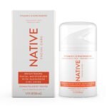 Native Facial Care Brightening Facial Moisturizer 1.7 Oz Vitamin C + Vitamin B3