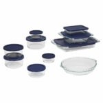 Pyrex Clear 19 Piece Bake And Store Set