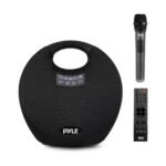Pyle 5.25" Portable Wireless Bluetooth Speaker System with IPX4 Waterproof Ratin