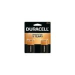 Duracell Coppertop 9V Battery, 2 Count Pack, 9-Volt,