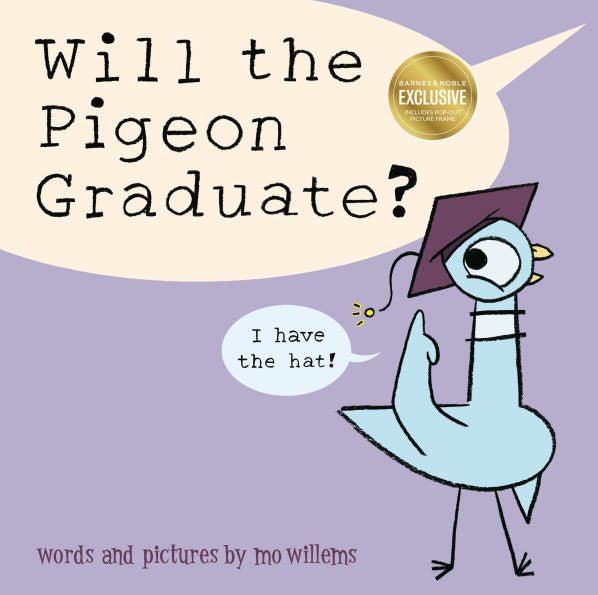 9781454960447_p0_v1_s600x595 Will the Pigeon Graduate? (B&N Exclusive Edition) - Image 1