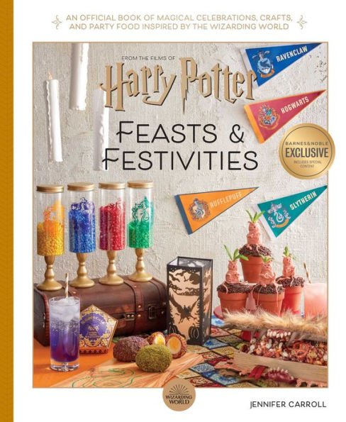 9781647225537_p0_v2_s600x595 Harry Potter: Feasts & Festivities: An Official Book of Magical Celebrations, Crafts, and Party Food Inspired by the Wizarding World - Image 1