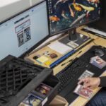 UbeCube Grabinet Kit 1"x2" Crate Black Bin: Stackable Polypropylene Decorative Box, Industrial Style, 13.5" Square - Image 6