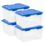 IRIS 44qt WeatherPro Plastic Storage Bin