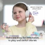 StoryPhones Storytelling Bluetooth Wireless Kids Headphones Intro Bundle with ZenDisk and PlayShield - Image 2