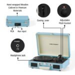 Crosley Cruiser Plus Bluetooth Vinyl Record Player - Turquoise - Image 7
