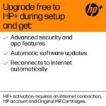 HP DeskJet 2734e Wireless All-in-One Color Printer Scanner Copier with Instant Ink and HP+ (26K72A) - Image 8