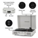 Crosley Cruiser Plus Bluetooth Vinyl Record Player - White Sand - Image 4