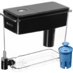 Brita Extra Large 27-Cup UltraMax Filtered Water Dispenser with Filter - Jet Black - Image 21