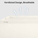 VUSIGN 9.9''X7.4'' Shoe Box Storage Stylish Large Clear - Image 4