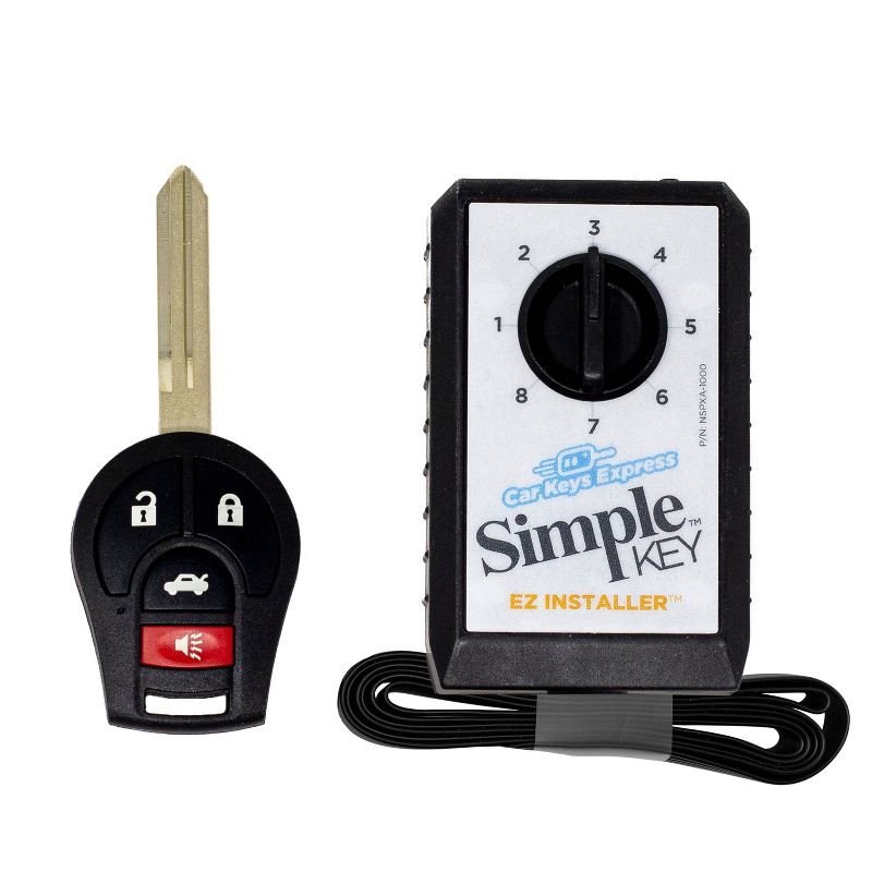 GUEST_381310be-924a-4c24-a004-f0847d20b296 Car Keys Express Nissan Simple Key NISRK4TSK-PK: Key Programmer, 1-Year Warranty, Vehicle Electronics, CR1632 Battery Included - Image 1