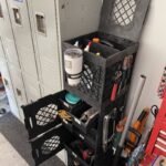 UbeCube Grabinet Kit 2"x2" Crate Black Bin: Stackable Polypropylene Decorative Box, Industrial Style, 13.5" Square - Image 7