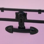 Mercury Luggage 30" Seward Classic Trunk with Lock Orchid: Decorative Storage Bin, MDF & Metal, No Assembly Required - Image 5