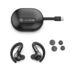 JLab Epic Sport Active Noise Canceling 3 True Wireless Bluetooth Earbuds - Black - Image 5