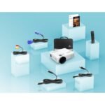 Vankyo Leisure3 480p Mini Projector - White - Image 2