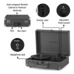 Crosley Cruiser Plus Bluetooth Vinyl Record Player - Slate - Image 4