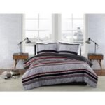 London Fog Warren Stripe Comforter Set