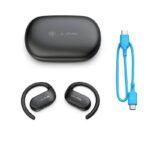 JLab JBuds Open Sport True Wireless Bluetooth Earbuds - Black - Image 5