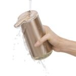 simplehuman 10oz Rechargeable Stainless Steel Sensor Pump Automatic Foam Soap Dispenser with Refillable Cartridge - Image 4