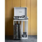 Crosley Cruiser Plus Bluetooth Vinyl Record Player - White Sand - Image 2