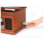 Victrola Classic Wood Bluetooth Record Player - Mahogany - Image 13