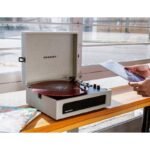 Crosley Voyager Bluetooth Vinyl Record Player - Gray - Image 2