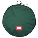 30" Wreath Storage Bag with Removable Handle - TreeKeeper: Padded Polyester, Built-In Handles, Spot Clean, 4.23 Volume - Image 4