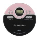 Studebaker Personal CD Player with FM Radio, 60 Second ASP and Earbuds (SB3703)