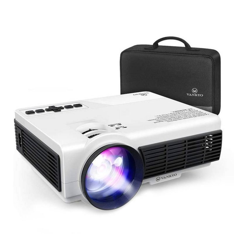 GUEST_65660180-da0b-4549-99e3-e81d79bf8bf3 Vankyo Leisure 3W Mini Projector - White - Image 1