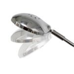 Creekwood Home Sleek Essentials 21" Pivot Arm Modern (Includes LED Light Bulb) Desk Lamp Chrome Finish - Image 8