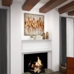 Set of 2 Wooden Boxes with Pattern - Olivia & May - Image 6