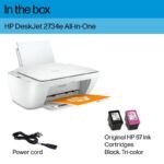 HP DeskJet 2734e Wireless All-in-One Color Printer Scanner Copier with Instant Ink and HP+ (26K72A) - Image 6
