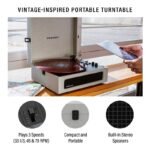 Crosley Voyager Bluetooth Vinyl Record Player - Gray - Image 3