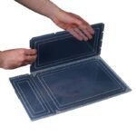 Simplify Drop Front Shoe Box - Set of 6 - Clear: PET & Polypropylene, Decorative Storage Bins, 13.4" W x 9.8" D x 7.1" H - Image 8