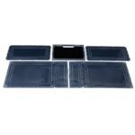 Simplify Drop Front Shoe Box - Set of 6 - Clear: PET & Polypropylene, Decorative Storage Bins, 13.4" W x 9.8" D x 7.1" H - Image 7