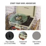 Crosley Cruiser Plus Bluetooth Vinyl Record Player - Mint - Image 3