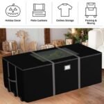 Elf Stor Rolling Christmas Tree Storage Bag Black - Image 5