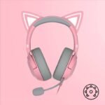 Razer Kraken Kitty V2 USB Headset with RGB Kitty Ears - Quartz Edition - Image 5
