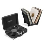Victrola Journey + Bluetooth Suitcase Record Player with Matching Record Stand - Image 2