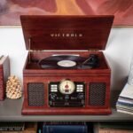 Victrola Classic Wood Bluetooth Record Player - Mahogany - Image 7