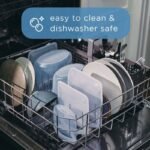 stasher Premium Silicone Reusable Food Storage Bags Lunch Starter Kit - 4pk - Clear - Image 14