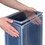 Simplify Drop Front Shoe Box - Set of 6 - Clear: PET & Polypropylene, Decorative Storage Bins, 13.4" W x 9.8" D x 7.1" H - Image 11