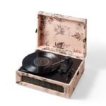 Crosley Voyager Bluetooth Vinyl Record Player - Floral