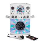 Singing Machine Bluetooth Karaoke System with LED Disco Lights CD+G USB and Microphone Karaoke Machine - Image 4