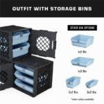 UbeCube 3pk Decorative Storage Bins Gray - Image 7